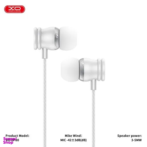 هندزفری باسیم تایپ سی ایکس او مدل XO EP80 طول 1.2 متر