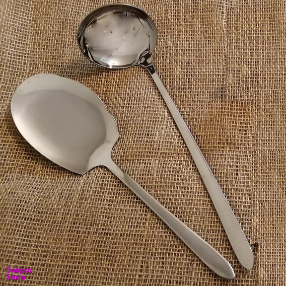 سرویس کفگیر و ملاقه 2 پارچه مونیخ مدل s18