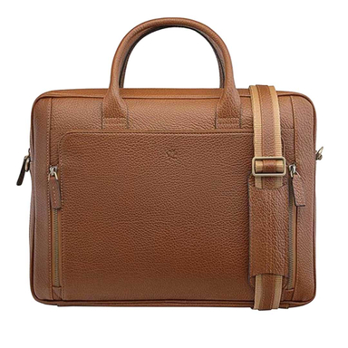 کیف اداری مردانه نوین چرم مدل آبریل کد Fd- BE4886