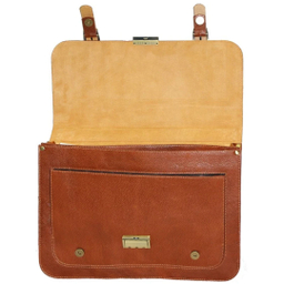 کیف اداری چرم طبیعی فلوتر چرم بارز مدل DL5