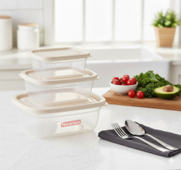 ظرف نگهدارنده نورینو مدل روژا کد 015 مجموعه 3 عددی