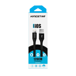 کابل تبدیل USB به لایتنینگ کینگ استار مدل K125i طول 120 سانتی‌متر