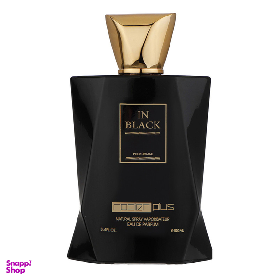 ادو پرفیوم مردانه رودیر پلاس مدل In Black حجم 100 میلی‌لیتر