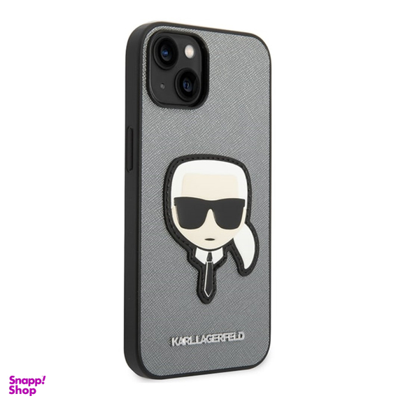 قاب موبایل چرمی سی جی مدل Karl Lagerfeld Leather Case کد 183546 مناسب iPhone 14 Plus
