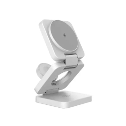 پایه شارژ مغناطیسی پرودو مدل 3in1 Magsafe Wireless Foldable Charger 15W
