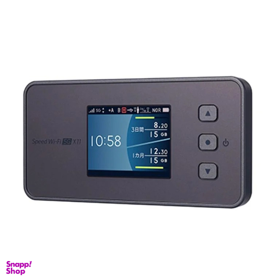 مودم 4G/5G قابل حمل یوکیو ان ای سی مدل Speed Wi-Fi 5G X11