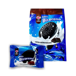 بیسکویت کرم دار Bisoreno آدرین وزن 450 گرم