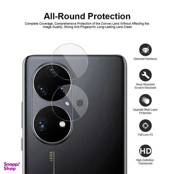 محافظ لنز دوربین اپیکوی مدل 3D-Clear مناسب گوشی موبایل هوآوی P50 Pro
