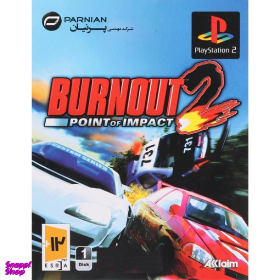 بازی BURNOUT 2 Point Of Impact مخصوص PS2 نشر پرنیان