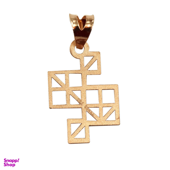 آویز گردنبند طلا 18 عیار زنانه طلاجات طرح مینیمال صحرا