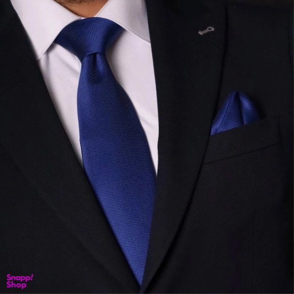 ست کراوات و دستمال جیب مردانه آیکت مدل 04