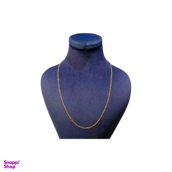 زنجیر طلا 18 عیار زنانه پانسی عیار کد Z8