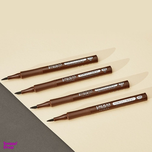 هاشور ابرو پیپا مدل Perfectionist شماره 173 رنگ قهوه‌ ای تیره