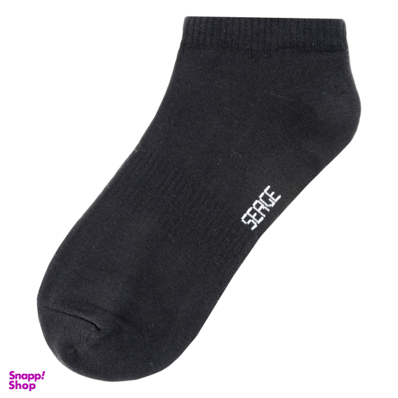 جوراب ساق کوتاه زنانه سرژه مدل 255160 رنگ مشکی