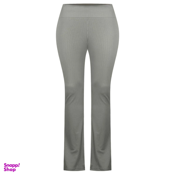 شلوار زنانه دمپا چاکدار کد 90230 رنگ طوسی