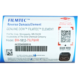 فیلتر ممبران فیلمتک مدل bw60-75 filmtec تورای فیلم کد 75