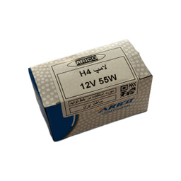 لامپ هالوژن خودرو آریکو مدل H4 12V 60W بسته 2 عددی