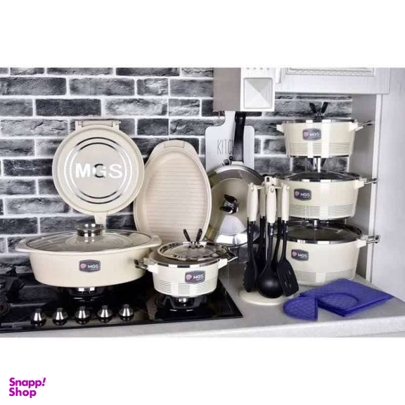 سرویس قابلمه 25 پارچه MGS مدل A کد 01