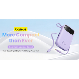 پاور بانک 22.5 وات بیسوس مدل Qpow2 P10055002113-00 ظرفیت 20000 میلی آمپر ساعت