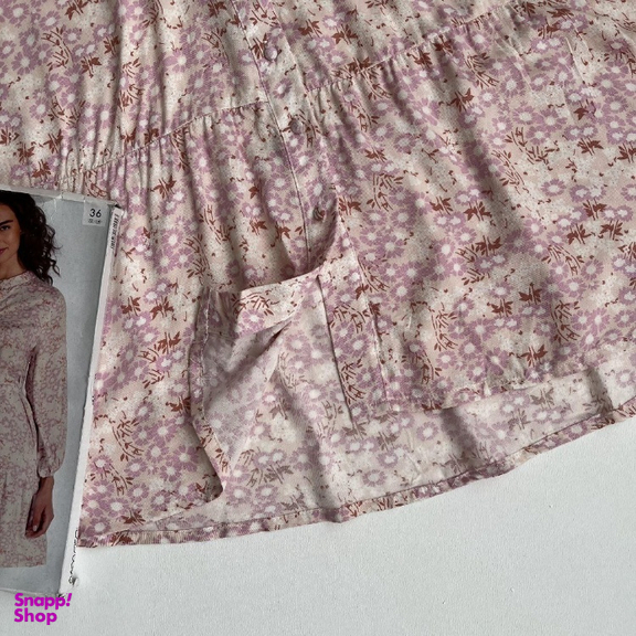 پیراهن زنانه اسمارا کد Z-TER43 رنگ سفید