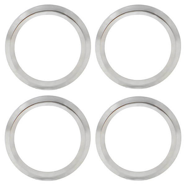 استیل دور دریچه کولر خودرو وارون مدل K-596 مناسب پراید بسته 4 عددی