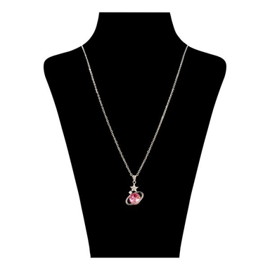 گردنبند نقره زنانه سواروسکی مدل کره زمین و ستاره کد 147996