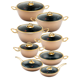 سرویس قابلمه 16 پارچه ام جی اس طرح ماینز سری دوم 5644