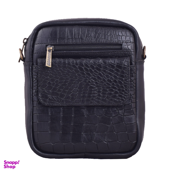 کیف رودوشی چرم طبیعی طرح لزار تمساحی کد 0787