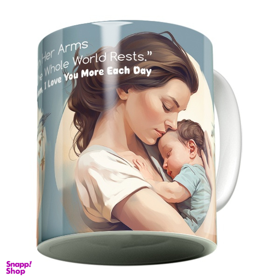 ماگ لاژید مدل مادر و کودک کد 005