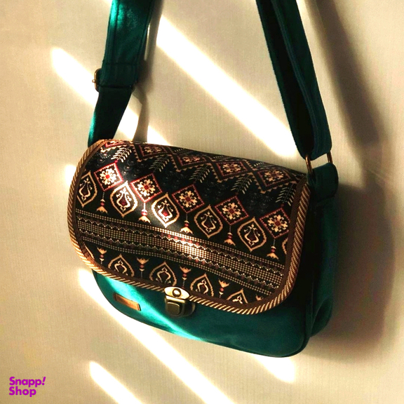 کیف رودوشی زنانه یوتاب مدل مخمل سنتی کد N-06