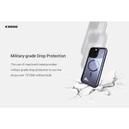 کاور کی-زد دوو مدل Mag Ares مناسب برای گوشی موبایل اپل iPhone 13 / 14