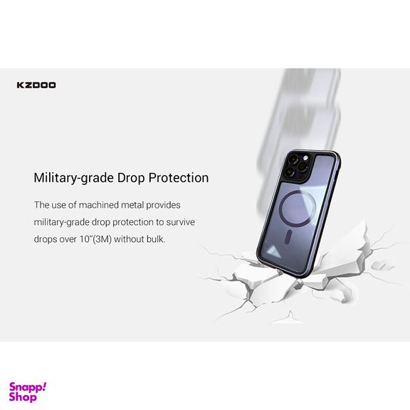 کاور کی-زد دوو مدل Mag Ares مناسب برای گوشی موبایل اپل iPhone 13 / 14