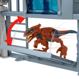 اکشن فیگور ماتیل مدل Jurassic World Outpost Chaos Playset