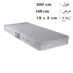 تشک دو نفره رویال مدل آرام فنری کد M02 سایز 200×160 سانتی‌ متر