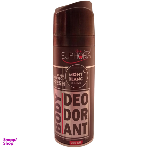 اسپری بدن ایفوریا مدل مونت بلک لجند حجم 200 میلی لیتر