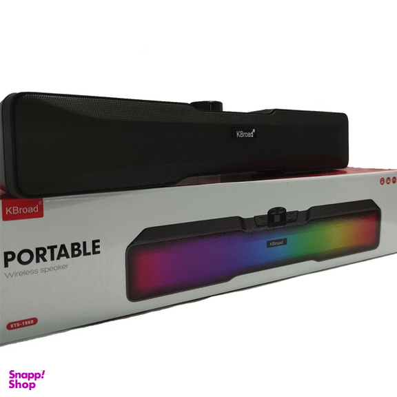 اسپیکر بلوتوثی قابل حمل کی برود مدل KTS-1968