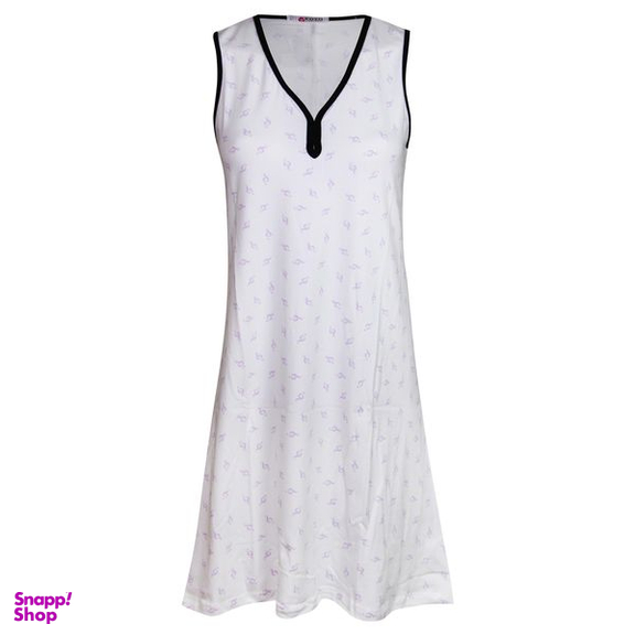 پیراهن زنانه کوزا مدل پنبه ای موسیقی کد 9225 رنگ مشکی