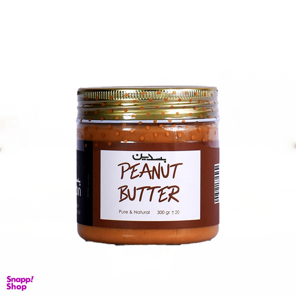 کره بادام زمینی بسدین وزن 300 گرم