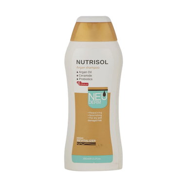 شامپو مو نئودرم مدل Nutrisol Argan حجم 300 میلی لیتر