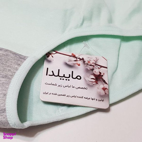 شورتکس دخترانه ماییلدا مدل دو لایه کد 4745-my رنگ سبز روشن