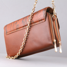 ست کیف و کفش زنانه چرم یلسان مدل لیندا کد TARA-MRV-912-ASL