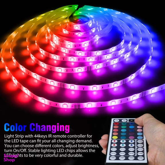 ریسه ال ای دی مدل As plus RGB44 key طول 5 متر