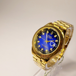 ساعت مچی عقربه ای طرح رولکس مدل دیت جاست کد 1010