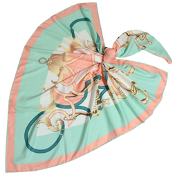 روسری زنانه آنالیا مدل ابریشم دور دست دوز کد 6057