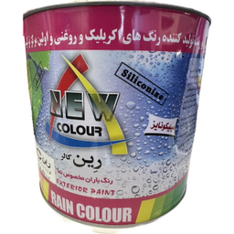 رنگ اکریلیک مخصوص نما نیوکالر مدل Rain Color وزن 10 کیلوگرم