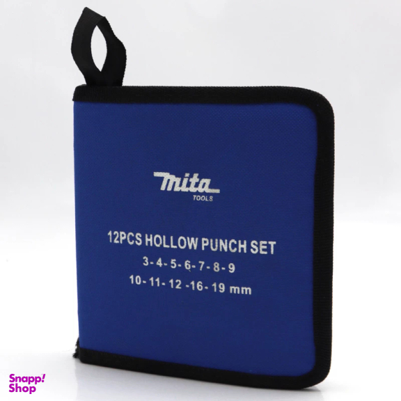 سنبه واشر بر میتا مدل YP-3-19MM مجموعه 12 عددی