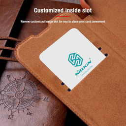 کیف کلاسوری نیلکین مدل QIN PRO مناسب برای گوشی موبایل اپل iphone 13 promax