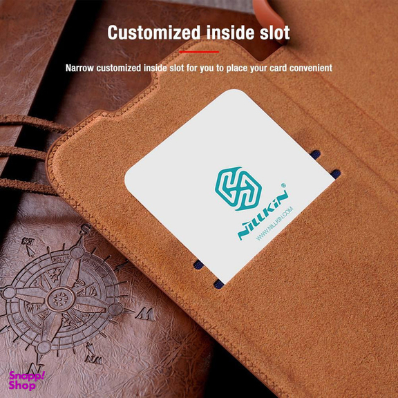 کیف کلاسوری نیلکین مدل QIN PRO مناسب برای گوشی موبایل اپل iphone 13 promax