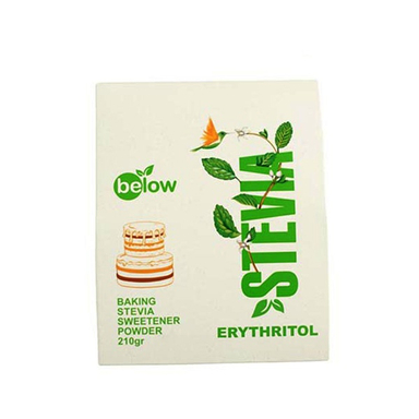 شیرین‌کننده مخصوص آشپزی اریتریتول و استویا بیلو وزن 210 گرم