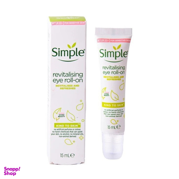 کرم دور چشم سیمپل مدل Revitalising حجم 15 میلی لیتر